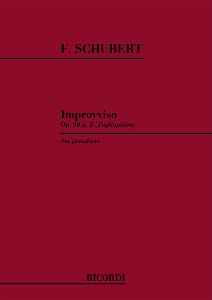 Improvvisi Op. 90 D. 899: N. 3
